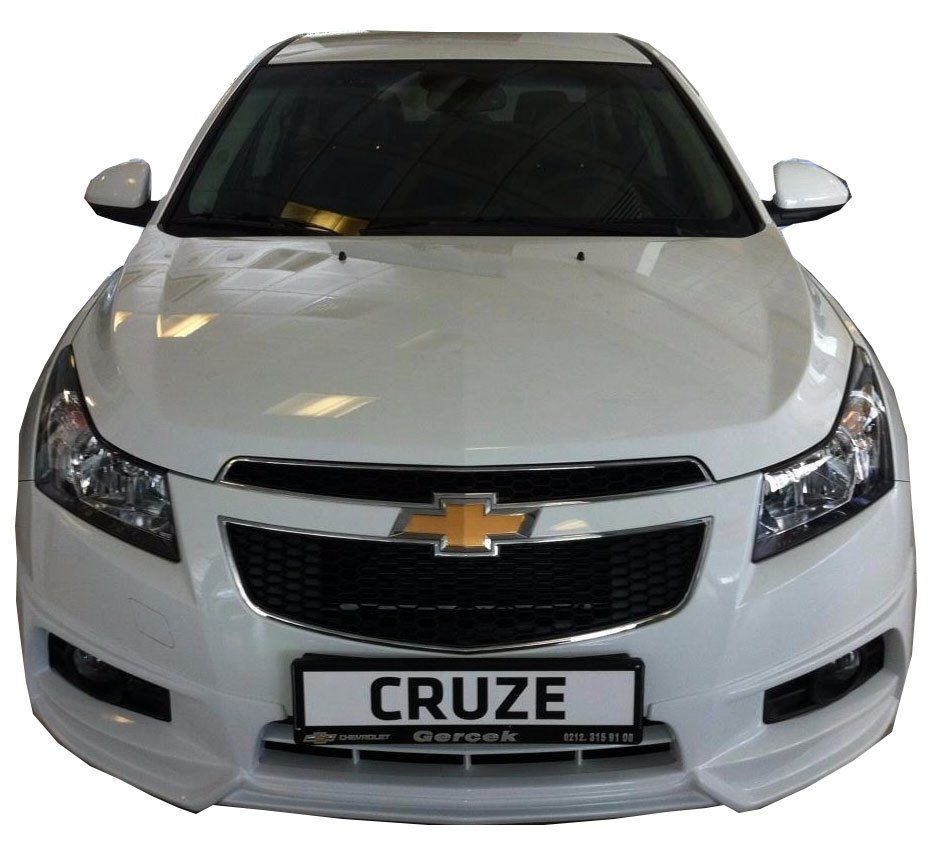 Chevrolet Cruze Uyumlu Sedan (2009 - 2013) Ön Tampon Ek (Plastik)