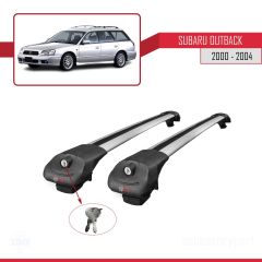 Subaru Outback 2000-2004 Arası ile uyumlu ACE-1 Ara Atkı Tavan Barı GRİ