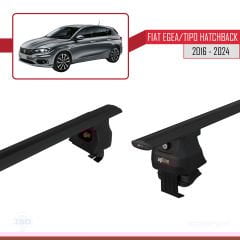 Fiat Egea / Tipo Hatchback 2016 ve Sonrası ile uyumlu ACE-4 Ara Atkı Tavan Barı SİYAH