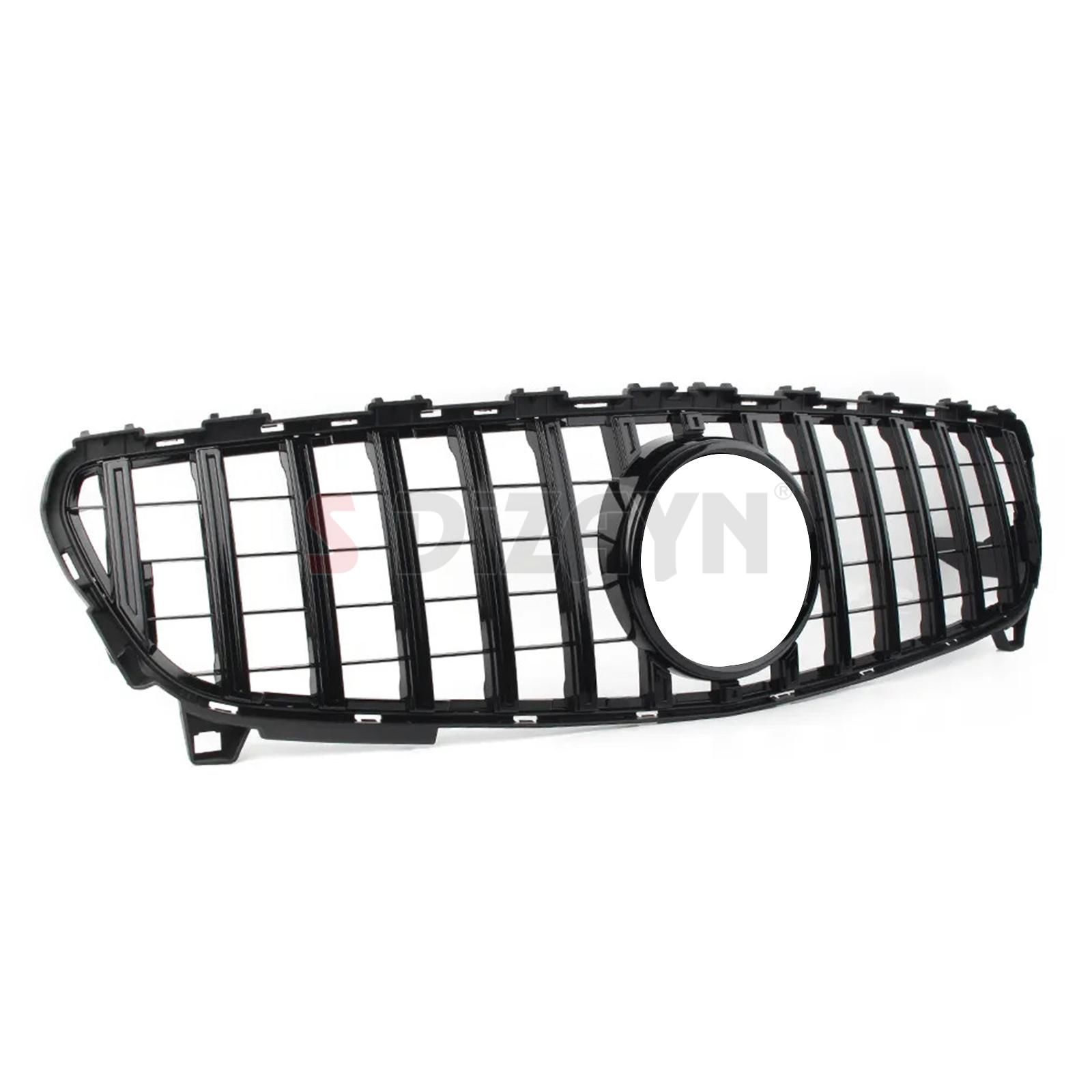 Mercedes A-Class W176 Ön Panjur Parlak Siyah Piano Black GTR Model 2016-2018