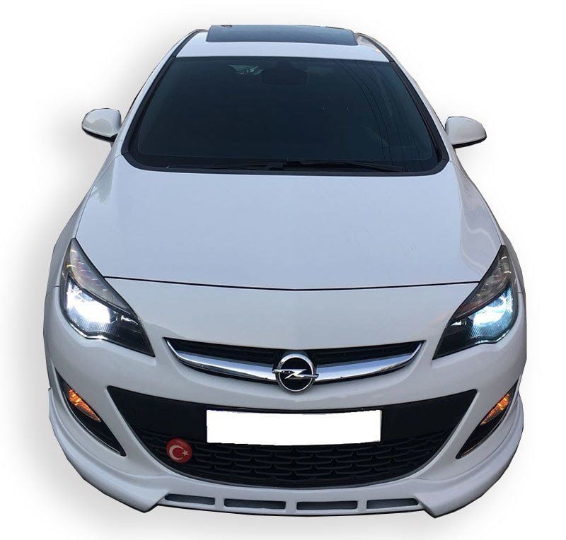 Opel Astra Uyumlu J Hatchback (2013-2015) Makyajlı Ön Tampon Ek (Plastik)
