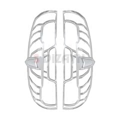 S-Dizayn Fiat Doblo Abs Krom Stop Çerçevesi 2 Prç. 2014 Üzeri