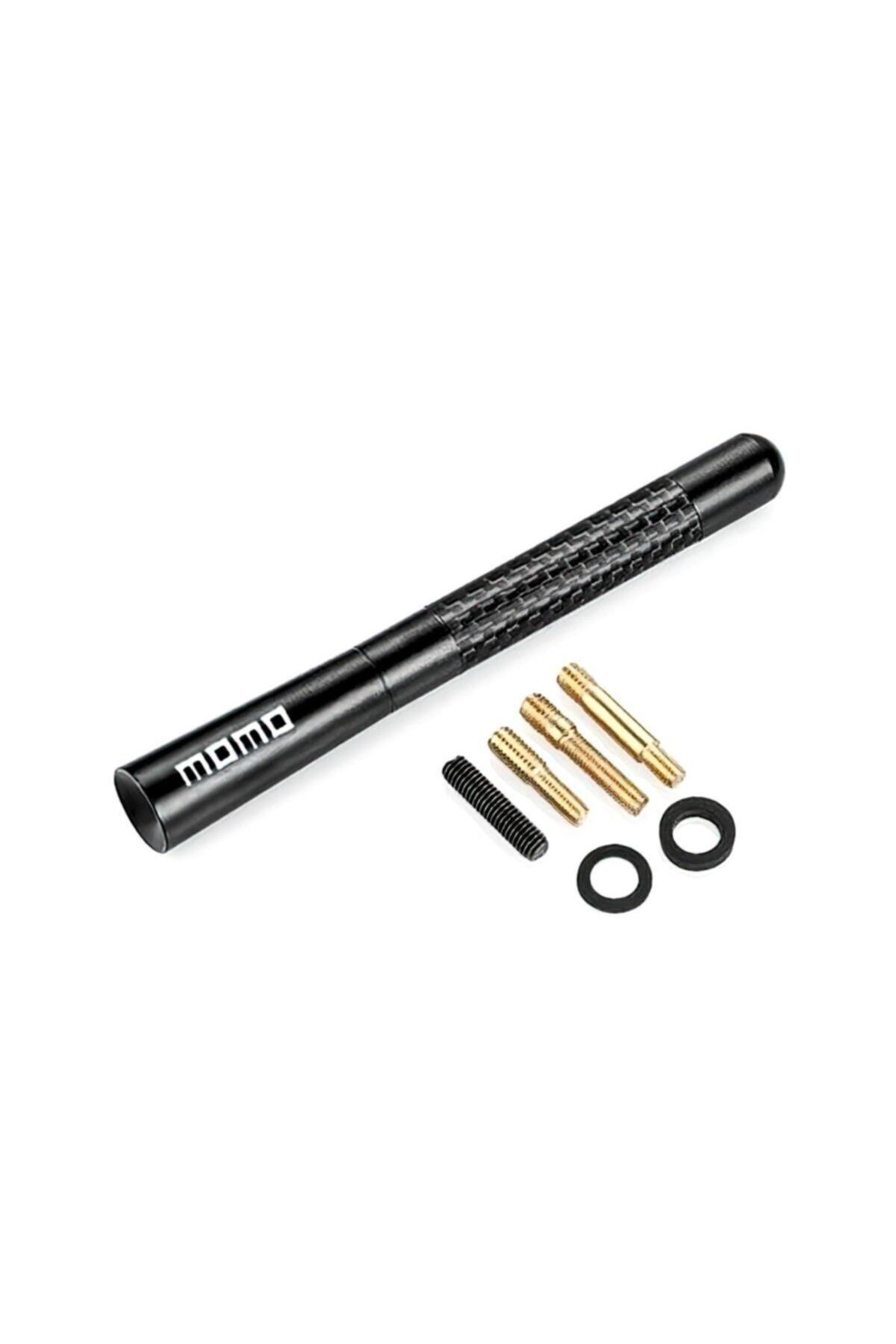 Fiat Punto Karbon Fiber Anten Çubuğu Siyah