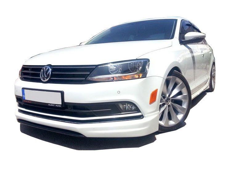 Volkswagen Jetta Uyumlu 6 Makyajlı 2015-2017 Ön Tampon Ek (Plastik)