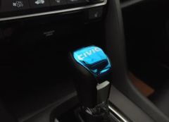 Honda Civic Uyumlu Fc5 2016-2020 Vites Topuzu Kaplama Mavi Küçük