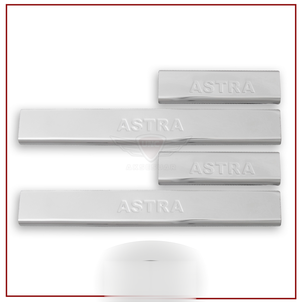 Opel Astra Uyumlu H Kapı Eşiği 2004-2009 Paslanmaz Çelik Parça