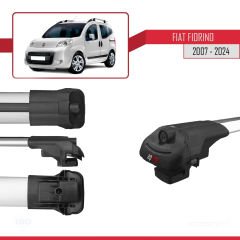 Fiat Fiorino 2007 ve Sonrası ile uyumlu ACE-1 Ara Atkı Tavan Barı GRİ 4 ADET BAR