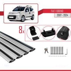 Fiat Fiorino 2007 ve Sonrası ile uyumlu ACE-1 Ara Atkı Tavan Barı GRİ 4 ADET BAR
