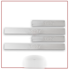 Peugeot 307 Uyumlu Kapı Eşiği 2001-2008 Paslanmaz Çelik Parça