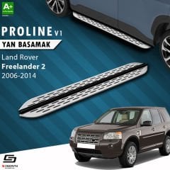 S-Dizayn Land Rover Freelander 2 OEM Still Pro V1 Aluminyum Yan Basamak 173 Cm 2006-2014