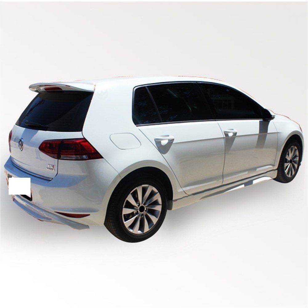 Volkswagen Golf Uyumlu 7 Marşpiyel 2 Parça Fiber 2013 Ve Sonrası