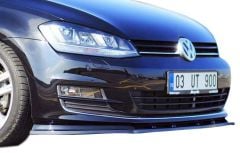 Volkswagen Golf Uyumlu 7 (2012-2016) Ön Tampon Altı Lip (Plastik)