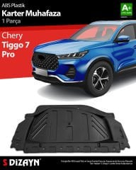Chery Tiggo 7-8 Pro Sol Teker Boşluğu Davlumbazı Plastik Koruma Kapağı ABS Plastik 2022 Üzeri A+ Kalite