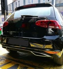 Volkswagen Golf Uyumlu 7 2013-2017 Difüzör Parlak Siyah
