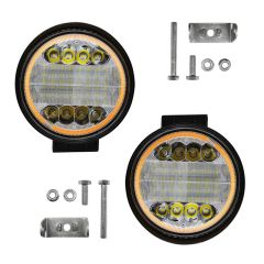 Yuvarlak Kırmızı Angelli Sis Lambası 12-24V / Lass311