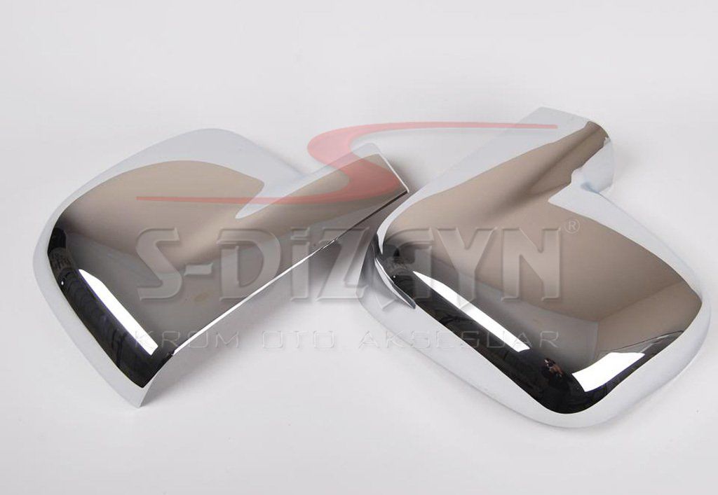 Volkswagen T5 Uyumlu Transporter ABS Krom Ayna Kapağı 2 Parça 2003-2010