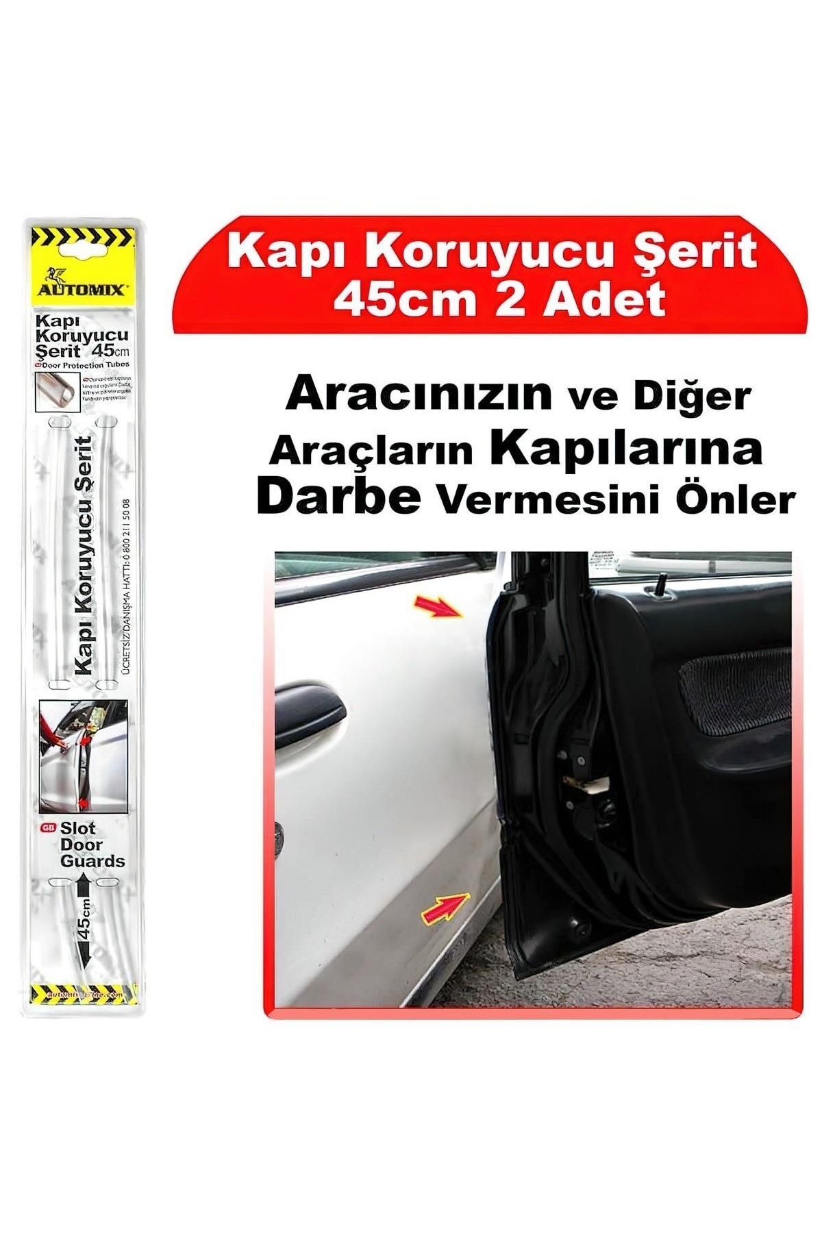 Oto Kapı Koruyucu Şerit Şeffaf 1 Tk 2 Ad