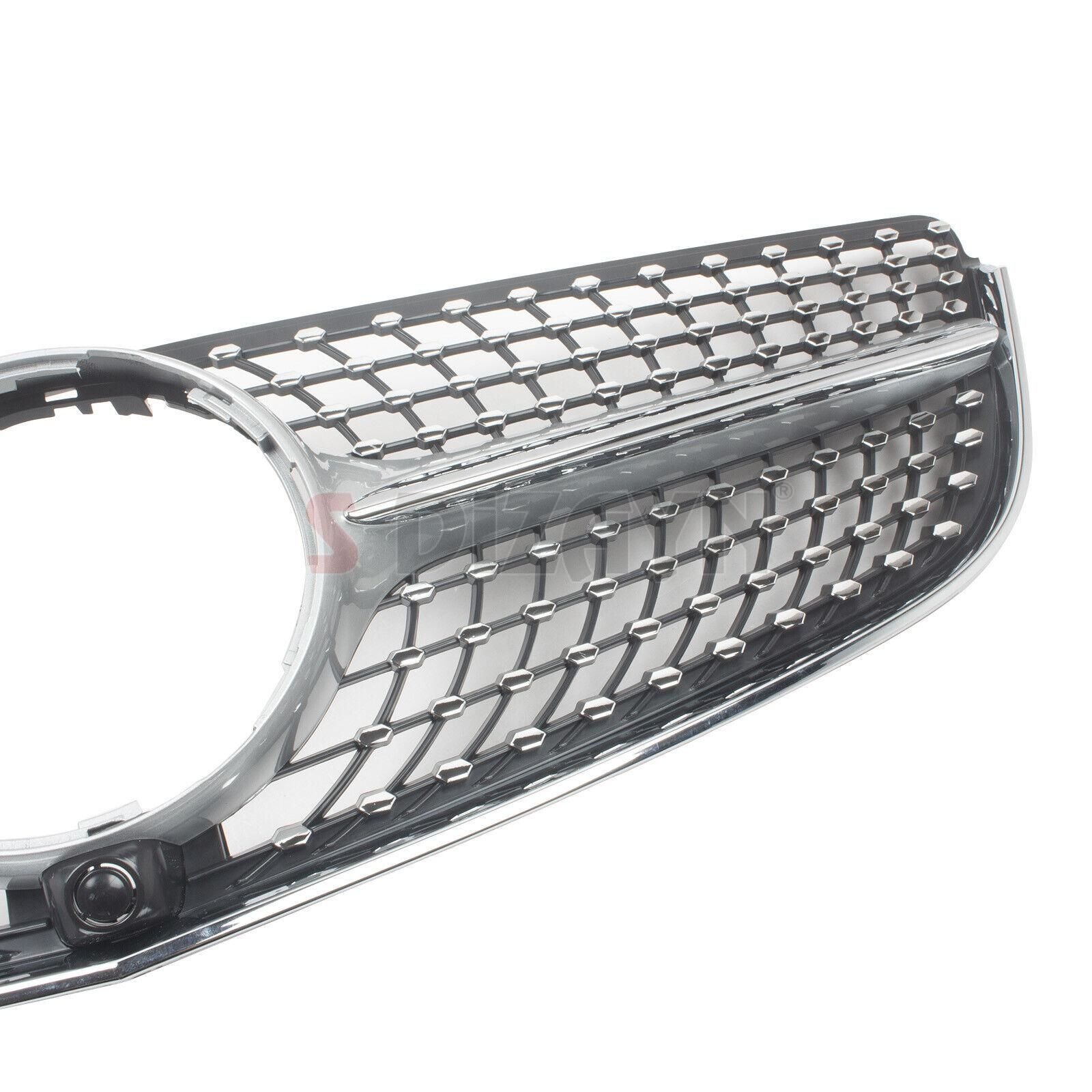 S-Dizayn Mercedes E-Class W207 Ön Panjur Krom Diamond Model 2014-2016