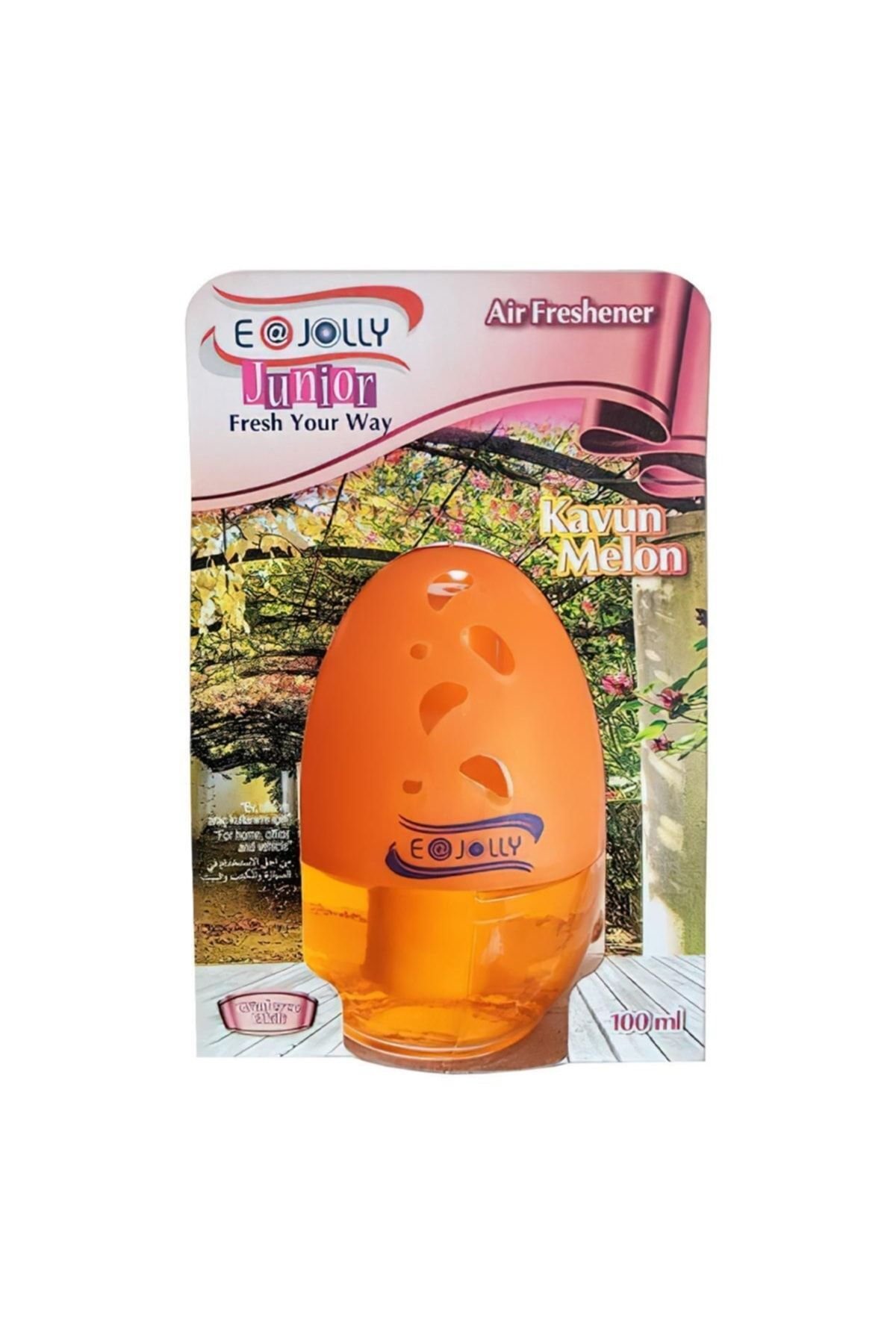 Oto Kokusu Kavun Aromalı Kavanoz Cam Şişe 100 Ml