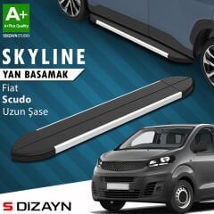 S-Dizayn Fiat Scudo 3 Skyline Aluminyum Yan Basamak 243 Cm 2020 Üzeri A+ Kalite