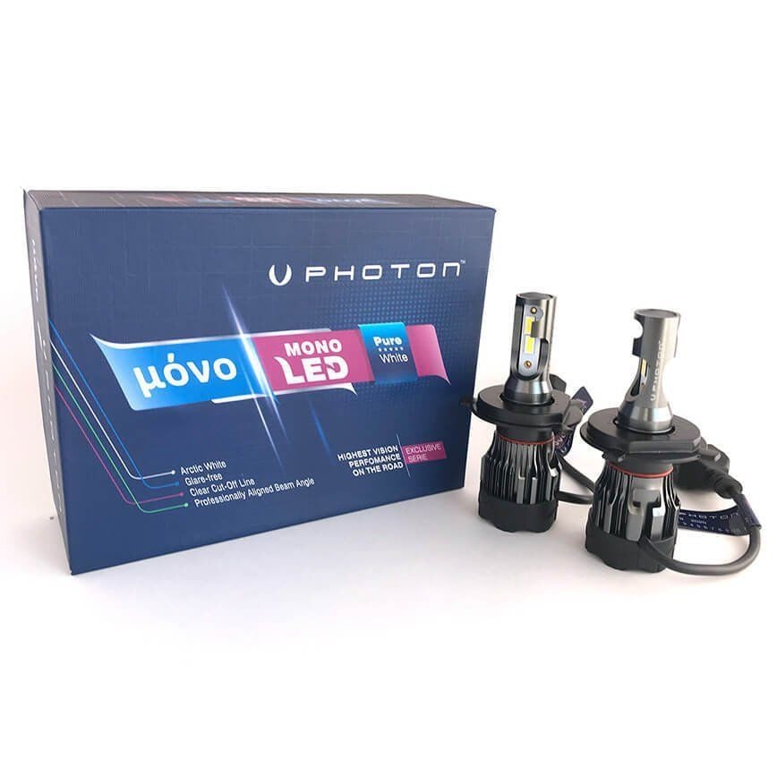 Mono H4 Uyumlu 12V LED Headlıght
