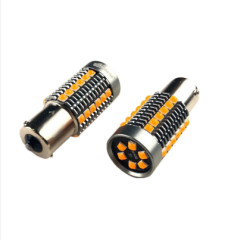 Space Full Canbus Gündüz Led Ampul Tek Duy-Düz Tırnak Turuncu 12V 4W / Laam526