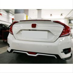 Honda Civic Uyumlu Fc5 2016-2020 Difüzör Karbon Orjinal