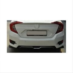 Honda Civic Uyumlu Fc5 2016-2020 Difüzör Karbon Orjinal