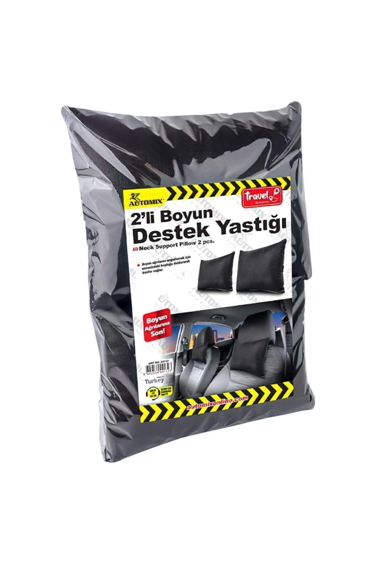 Oto Boyun Destek Yastığı Dolgulu 2 Adet