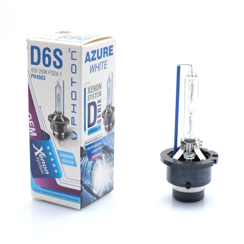 D6S 8000K Uyumlu Azure White Ampul