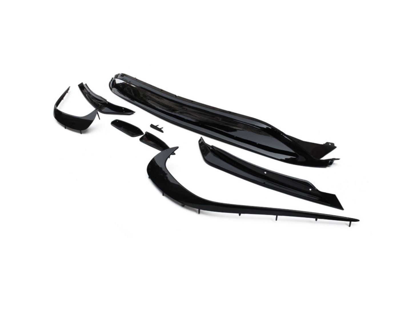 Mercedes W176 Uyumlu 2016-2018 A Serisi A45 Ön Tampon Aero Kit