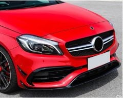Mercedes W176 Uyumlu 2016-2018 A Serisi A45 Ön Tampon Aero Kit