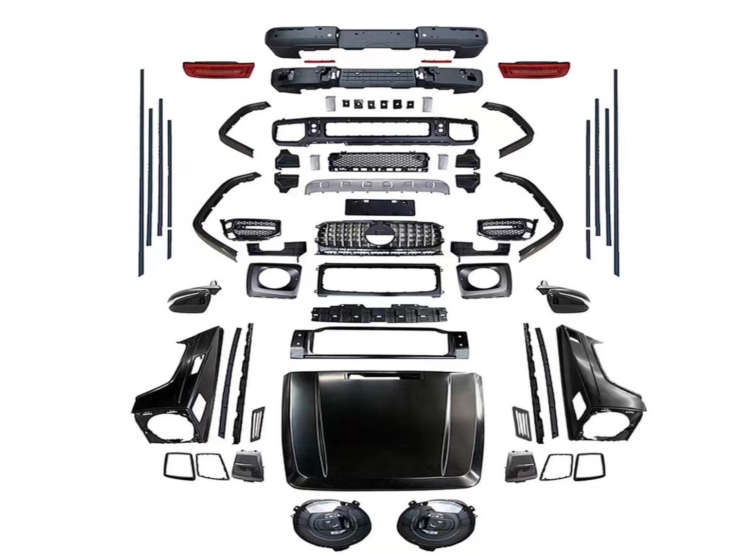 Mercedes W463 Uyumlu G63 Body Kit Full Set (2004-2018)