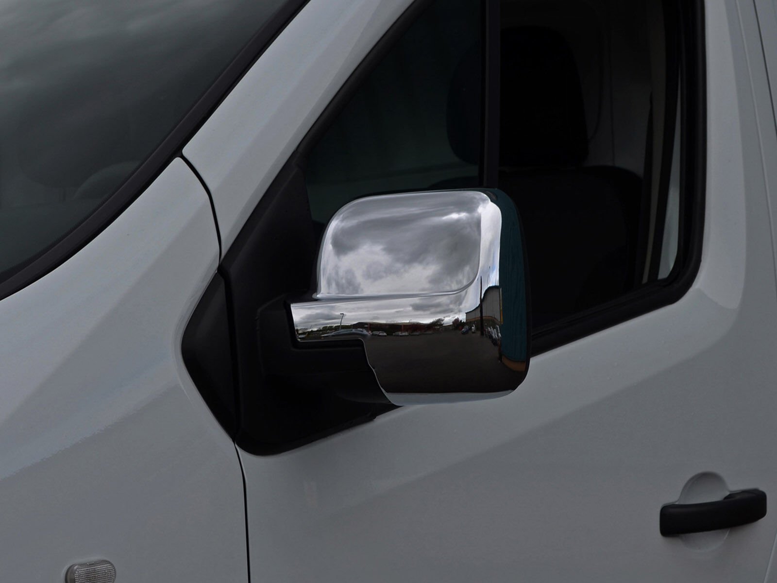 S-Dizayn Renault Trafic Krom Ayna Kapağı 2 Prç. Abs Krom 2015 Üzeri