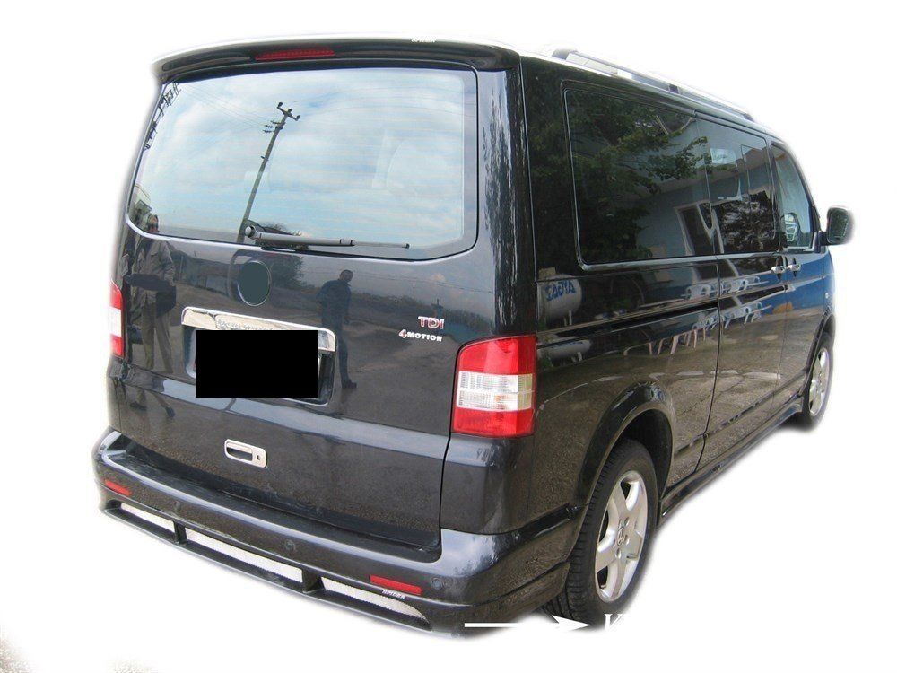 Volkswagen Caravelle Uyumlu Arka Tampon Altı Telli Fiber 2003-2010