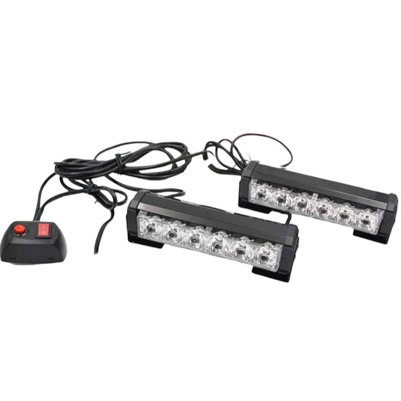 Space Flaşlı İkaz Lambası Kırmızı/Mavi / Lapa195