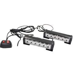 Space Flaşlı İkaz Lambası Kırmızı/Mavi / Lapa195