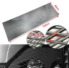 Seat Zigzag Dizayn 3D Style ABS Plastik Panjur Teli 120x40 cm Siyah