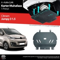 Citroen Jumpy 1.5 Çelik Karter Muhafaza Koruma 2016 Üzeri