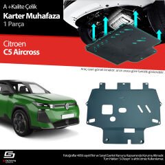 Citroen C5 Aircross Çelik Karter Muhafaza Koruma 2024 Üzeri
