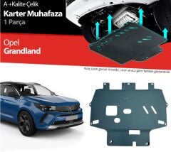 Opel Grandland Çelik Karter Muhafaza Koruma 2024 Üzeri
