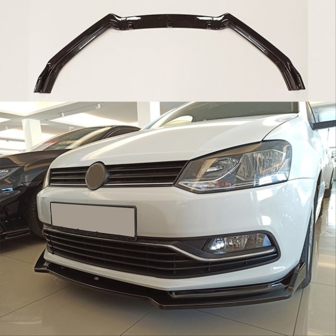Volkswagen Polo Uyumlu 2009-2017 Mk5 Ön Lıp (Boyasız)