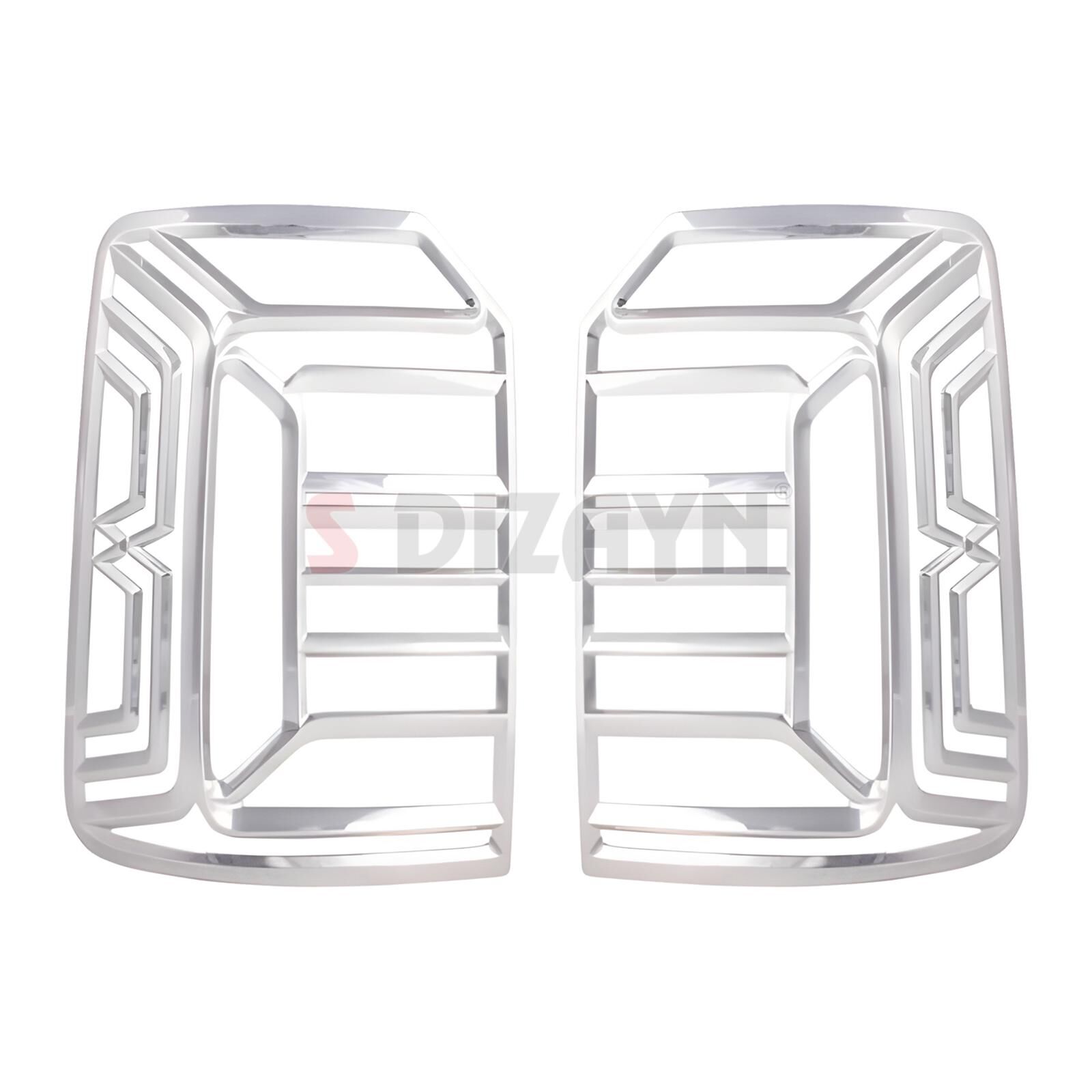 S-Dizayn VW Caddy Abs Krom Stop Çerçevesi 2 Prç. 2015 Üzeri