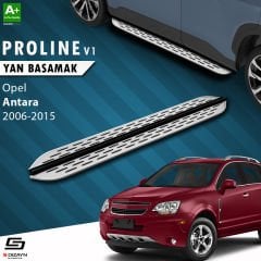 S-Dizayn Opel Antara OEM Still Pro V1 Aluminyum Yan Basamak 183 Cm 2006-2015