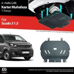 Fiat Scudo 1.5 Çelik Karter Muhafaza Koruma 2020 Üzeri