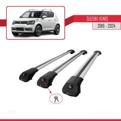 Suzuki Ignıs 2016 ve Sonrası ile uyumlu ACE-1 Ara Atkı Tavan Barı GRİ 3 ADET BAR