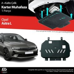 Opel Astra L Çelik Karter Muhafaza Koruma 2022 Üzeri