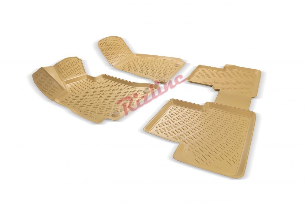 Renault Megane3 Uyumlu 2009-2016 3D Havuzlu Bej Paspas Seti