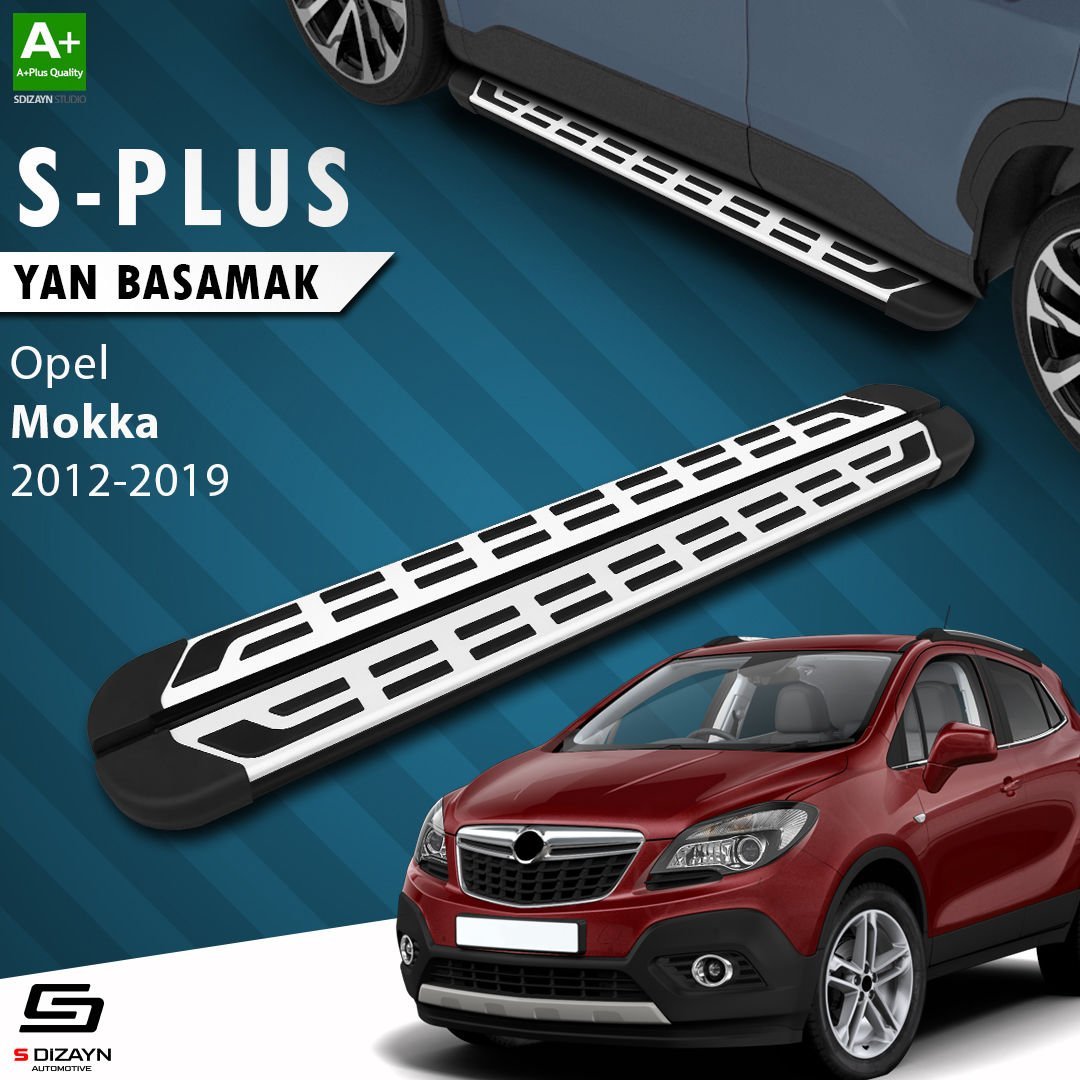 S-Dizayn Opel Mokka S-Plus Gri Yan Basamak 163 Cm 2012-2019