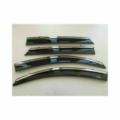 Niken Hyundai Uyumlu Accent Blue -2012- Kromlu Cam Rüzgarlığı 4Lü Parça